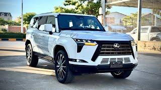 New 2025 LEXUS GX 550 LUXURY+ - Best 7-Seater SUV (White Pearl)