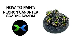 How to paint CANOPTEK SCARAB SWARM // Painting Indomitus