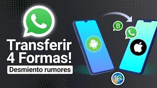 Cómo Pasar WHATSAPP de Android a iPhone | Mejor Método!!! | iOS 17/16