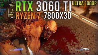 GeForce RTX 3060 Ti + Ryzen 7 7800X3D Test | Doom 2016 - 1080p in 2023