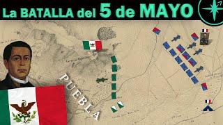 La Batalla de Puebla - 5 de mayo de 1862 (Recreación animada)