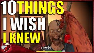 10 Things I WISH I KNEW before starting The Walking dead Saints & Sinners chapter 2 retribution