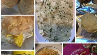 Easy Dinner|Ramen Noodles |Pillsbury biscuits |Mashed potatoes homemade|Moona s diary
