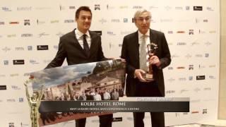 Continent Winner 2015 (Europe) - Best Luxury Hotel & Conference Center - Kolbe Hotel Rome