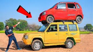 We Made 2 Storey Car | गाड़ी के ऊपर गाड़ी | Will It Run or Not?