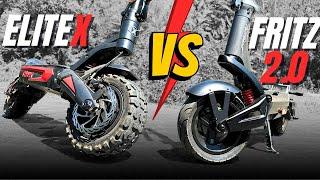 ️DAS DUELL! IOHawk EliteX vs. Trittbrett Fritz 2.0  THE WINNER IS? #escooter #iohawk #trittbrett