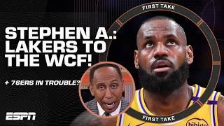 'LeBron & the Lakers can go to the CONFERENCE FINALS!' ️ - Stephen A. Smith | First Take