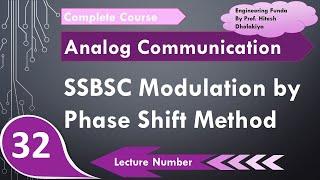 SSB-SC Generation by Phase Shift Method (Basics, Working, Circuit, Block Diagram & Importance)