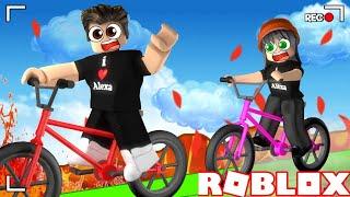 ROBLOX OBBY BUT YOU'RE ON A BIKE WITH ALEXA!