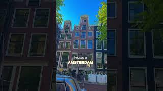 explore some of the most iconic houses & buildings in Amsterdam!  #shorts #amsterdam #houses