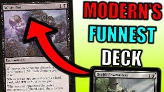 Try this CRAZY FUN Waste Not Bowmaster Combo BREW in MODERN!