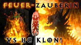 HC Feuer-Sorc vs Diablo Klon - Fetter Anni-Drop! [Diablo 2 Resurrected Stream Highlights]