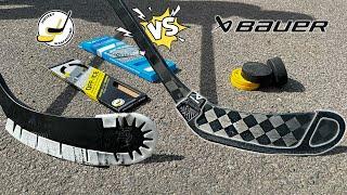 Bauer Blade Protector. Can it handle 100 HARD Slap Shots Against Hockey Wrap Around ?