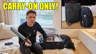 How I packed for 10 Days with Carry-On only | No checked bags!