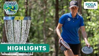 Round 2 Highlights | 2024 United States Women's Disc Golf Championships