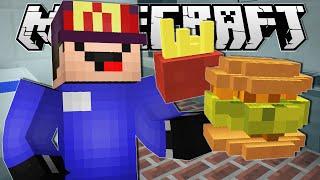 Minecraft | WORKING AT MCDONALDS!! | Order Up Custom Map