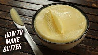 Basic Butter Recipe | Unsalted Butter | How To Make Butter | Baking Butter Recipe By Bhumika