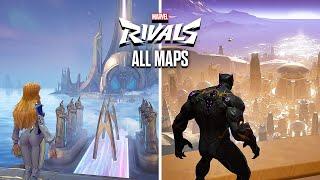 All Maps in Marvel Rivals - A Full Tour (4K)