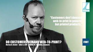 INKISH.TV Proudly presents: Do customers demand web-to-print? · Morten Reitoft · Editor