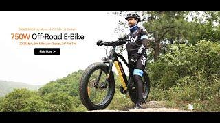 MZZK 750W Electric Mountain Bike Assembly Tutorial