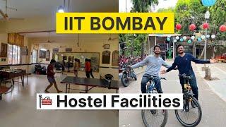 IIT Bombay Hostel Tour | Mess Food , Are Girls allowed?,Room tour and all the facilities !