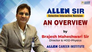 Know what is 'ALLEN SIR' from Brajesh Maheshwari Sir | Free NEET UG 2021 Revision Video Lectures