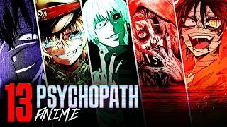 13 ANIME WHERE MC IS A PYSCHOPATH | PSYCHOPATH ANIME | HINDI ANIME | AJAY KA REVIEW