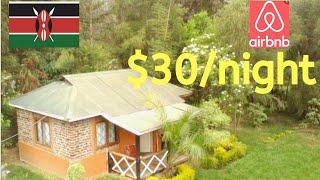 TINY HOUSE TOUR //$30 AIRBNB IN NANYUKI, KENYA //VLOG