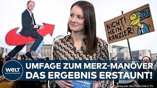 BUNDESTAGSWAHL-Umfrage: Scharfe Kritik an Merz - Schaden für die Union? Das Ergebnis erstaunt! CIVEY