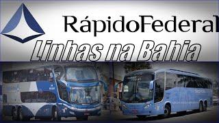 ESPECIAL_BAIANAS RÁPIDO FEDERAL | Todas as 15 linhas da empresa na Bahia + Serviços oferecidos