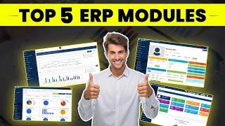 5 Essential ERP Modules | What Are ERP Modules | What Do You Understand By The Term Of ERP Modules