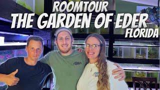 CRAZY! 430 aquariums & 70 ponds at home | Sascha Hoyer Florida Vlog