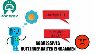 Conversation Design: Aggressives Nutzerverhalten eindämmen | Kocarek GmbH