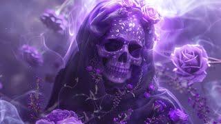 Purple Santa Muerte Music For Expanding Clairvoyance And Psychic Abilities