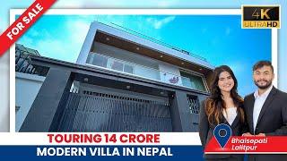 TOURING 12 CRORE MODERN VILLA IN NEPAL FOR SALE  | NOW Available in 12 Crore