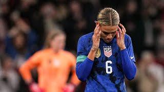 USWNT vs. England: Trinity Rodman No Goal - OCt. 7, 2022