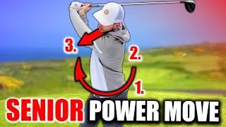 It's IMPOSSIBLE For Senior Golfers To Hit Long Drives Without This MOVE!