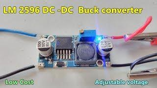 LM 2596 DC -DC  Buck converter | Adjustable step down module | specifications -Application