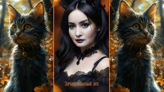"Зачарованный лес". Екатерина Белова, совместно с ИИ.