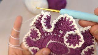 Super Easy Crochet Knitting Pattern Tığ İşi Muhteşem Kolay Örgü Modeli