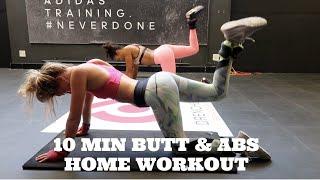 10 MIN BUTT & ABS HOME WORKOUT