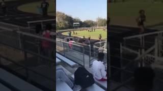 Epic Hurdle-Jumping Fail Takes Down Not One, but Two Students