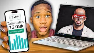 I Tried Andrew Tate's Course And Made $20k In ONE Month....(NOT BS + NO AFFILIATE LINK)