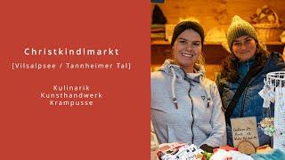 TANNHEIMER TAL: Christkindlmarkt am Vilsalpsee