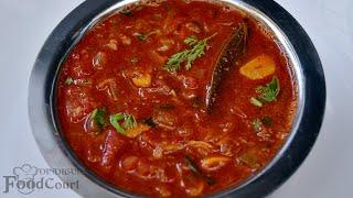 Spicy & Tasty Tomato Curry for Rice, Chapati/ Tomato Gravy/ Thakkali Kulambu