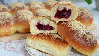 Сдобные пирожки с вишней и штрейзелем. Выпечка с вишней| pies with cherries and streusel