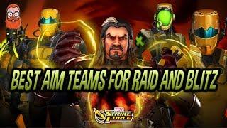 The Best AIM Teams!  - Marvel Strike Force - MSF