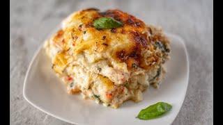 THE BEST SEAFOOD LASAGNA RECIPE!