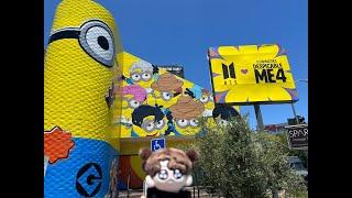 BTS X BM4 Pop Up in LA (Despicable Me 4 and BTS collaboration)