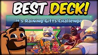 It's Raining Gifts Challenge Best Deck - Clash Royale